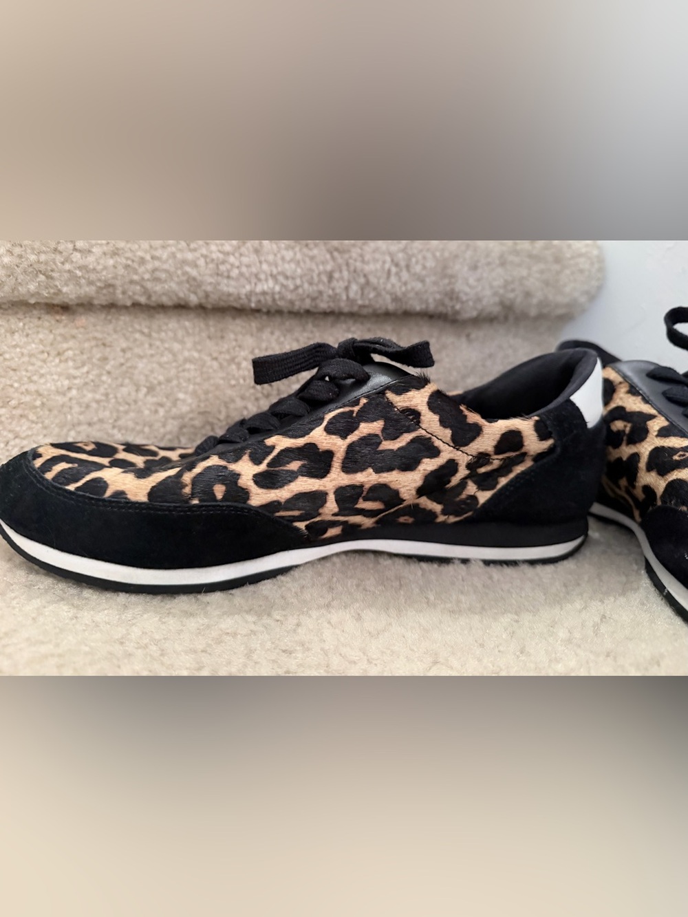 Michael Kors Animal Print Sneakers Womens Shows Size 9 Stanton trainer - Picture 5 of 13